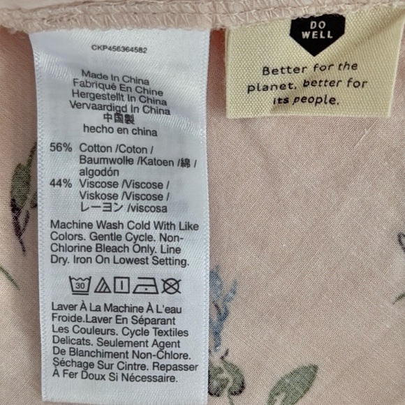 Madewell Pintuck Puff-Sleeve Mini Dress in Seaside Floral - Picture 13 of 15